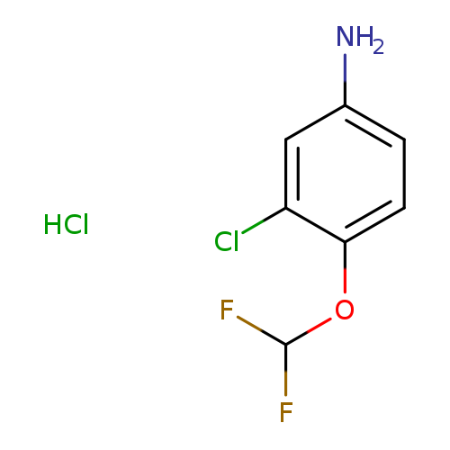 3-Chloro-4-(difluoromethoxy)aniline, HCl