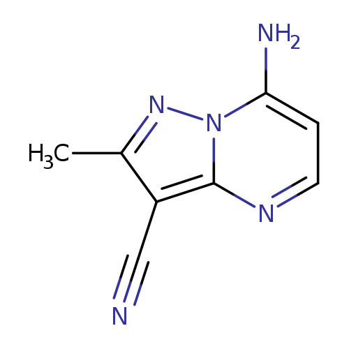 7-Amino-2-methylpyrazolo[1,5-a]pyrimidine-3-carbonitrile