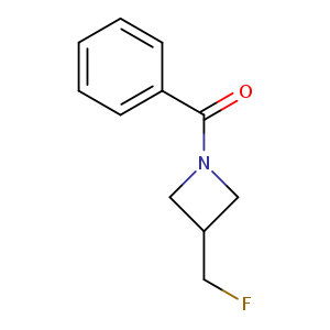 1-benzoyl-3-(fluoromethyl)azetidine