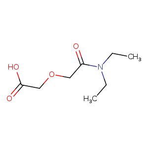 2-[(diethylcarbamoyl)methoxy]acetic acid