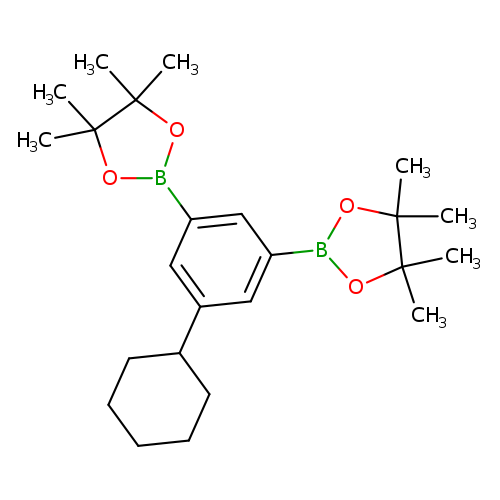 5-Cyclohexylphenylene-1,3-diboronic acid, pinacol ester