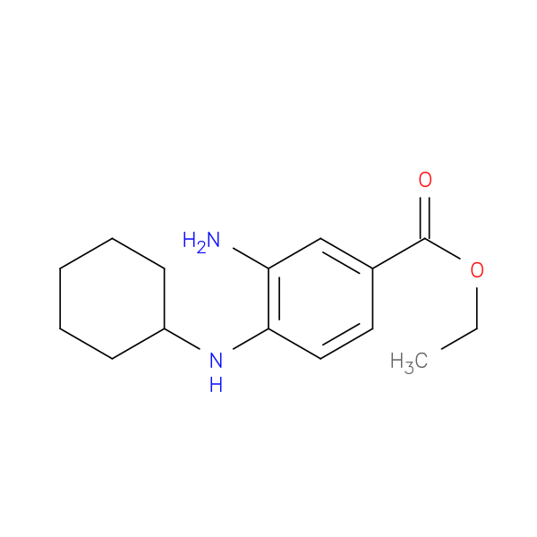 Ethyl 3-Amino-4-(cyclohexylamino)benzoate