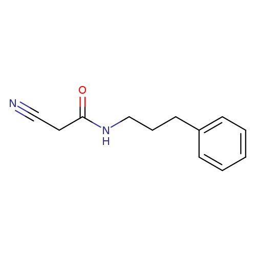 Acetamide, 2-cyano-N-(3-phenylpropyl)-