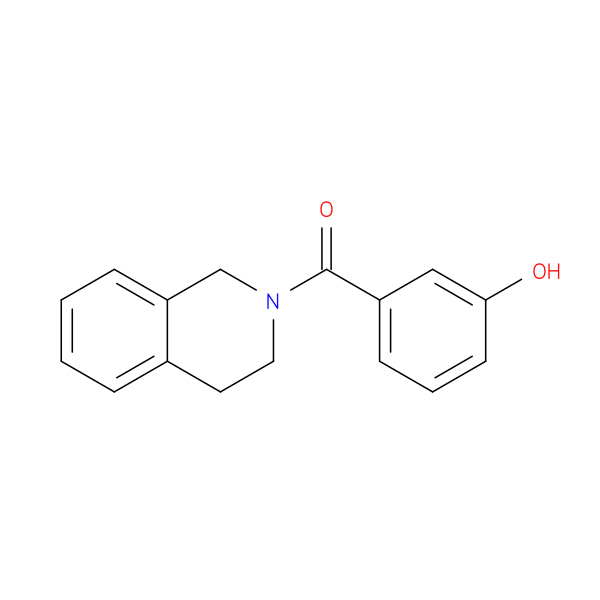 3-(1,2,3,4-tetrahydroisoquinoline-2-carbonyl)phenol