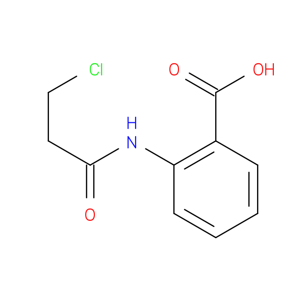 2-[(3-Chloropropanoyl)amino]benzoic acid