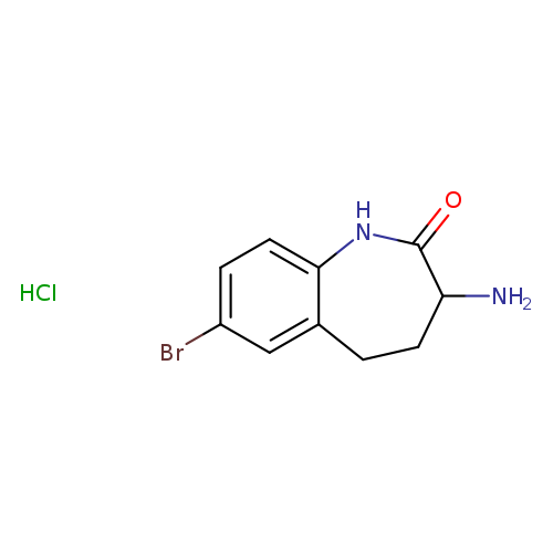 3-amino-7-bromo-2,3,4,5-tetrahydro-1H-1-benzazepin-2-one hydrochloride