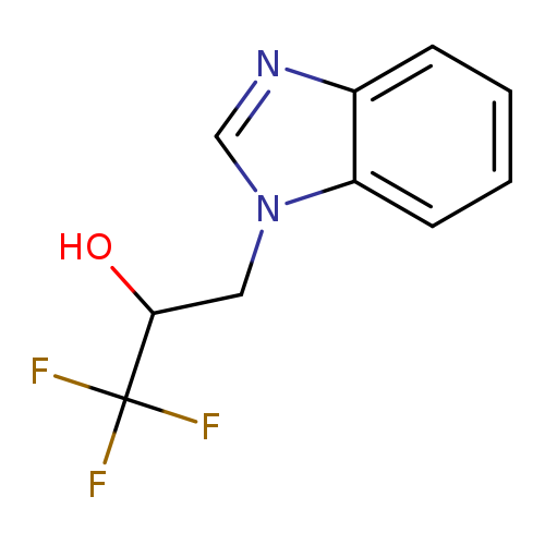 "3-(1H-1,3-benzodiazol-1-yl)-1,1,1-trifluoropropan-2-ol"