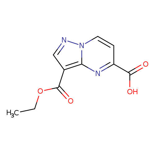 3-(ethoxycarbonyl)pyrazolo[1,5-a]pyrimidine-5-carboxylicacid