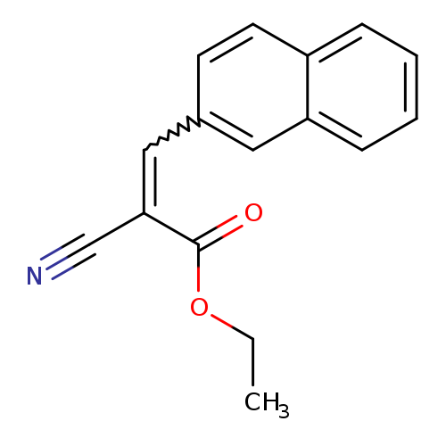 2-Cyano-3-naphthalen-2-yl-acrylic acid ethyl ester