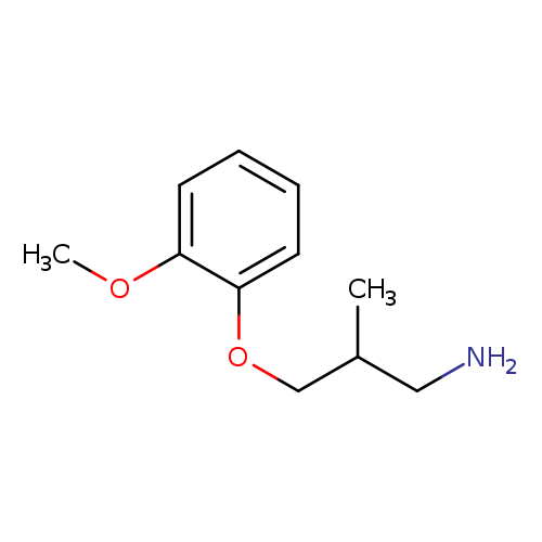 1-(3-amino-2-methylpropoxy)-2-methoxybenzene