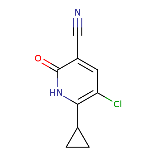 5-Chloro-6-cyclopropyl-2-oxo-1,2-dihydropyridine-3-carbonitrile