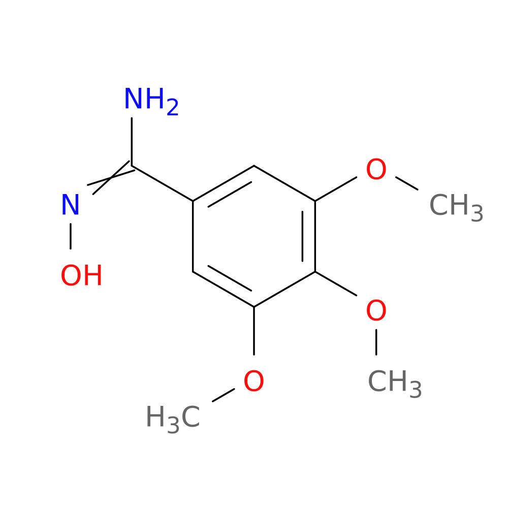 N'-hydroxy-3,4,5-trimethoxybenzene-1-carboximidamide