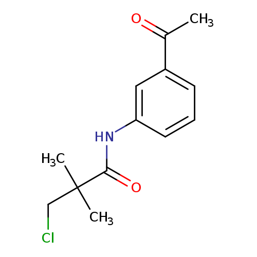 N-(3-Acetylphenyl)-3-chloro-2,2-dimethylpropanamide