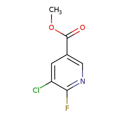 3-Pyridinecarboxylic acid, 5-chloro-6-fluoro-, methyl ester