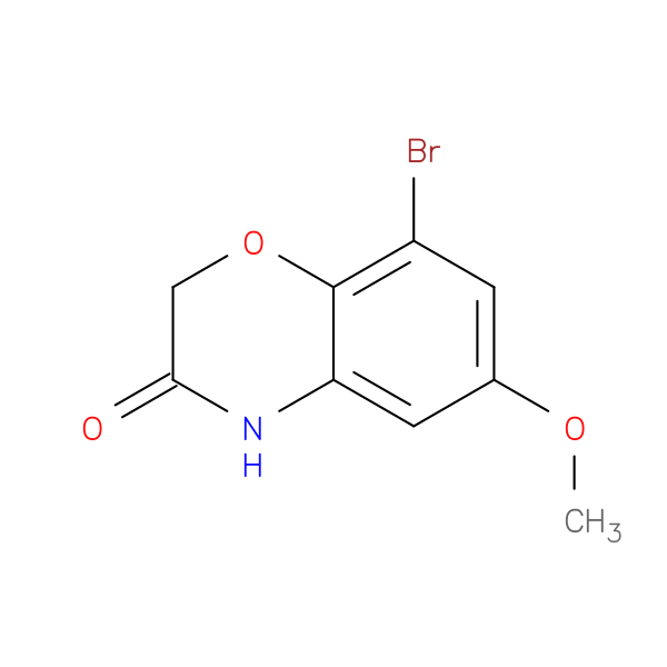 8-bromo-6-methoxy-3,4-dihydro-2H-1,4-benzoxazin-3-one