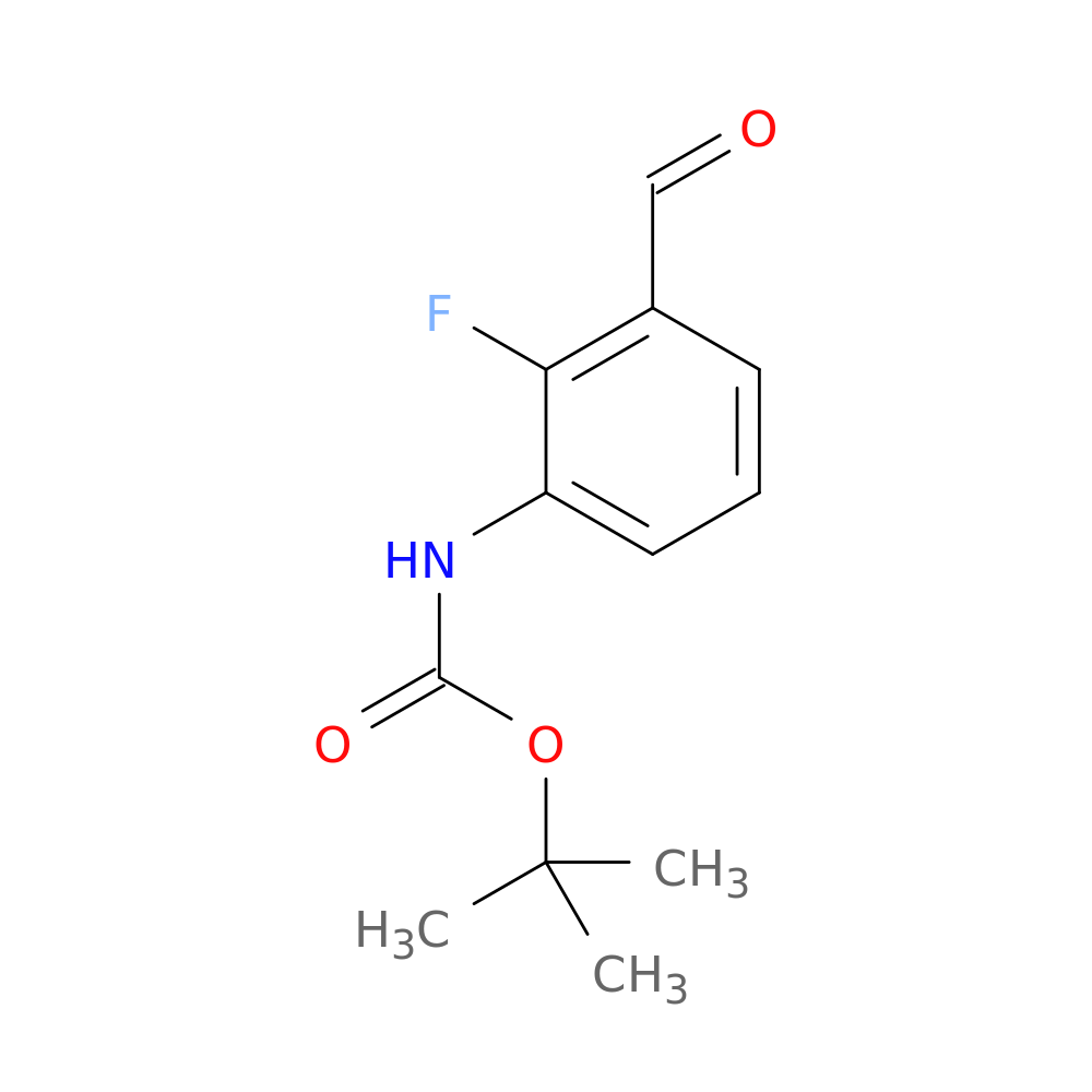 tert-butyl N-(2-fluoro-3-formylphenyl)carbamate