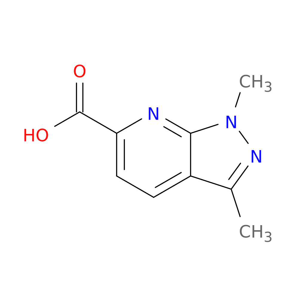 1,3-dimethyl-1H-pyrazolo[3,4-b]pyridine-6-carboxylic acid
