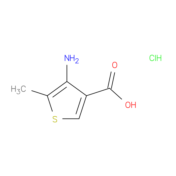 4-amino-5-methylthiophene-3-carboxylic acid hydrochloride