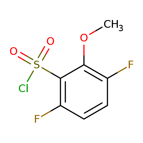 3,6-difluoro-2-methoxybenzene-1-sulfonyl chloride