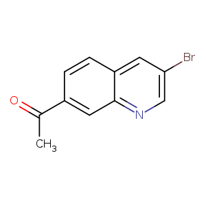 1-(3-bromoquinolin-7-yl)ethanone