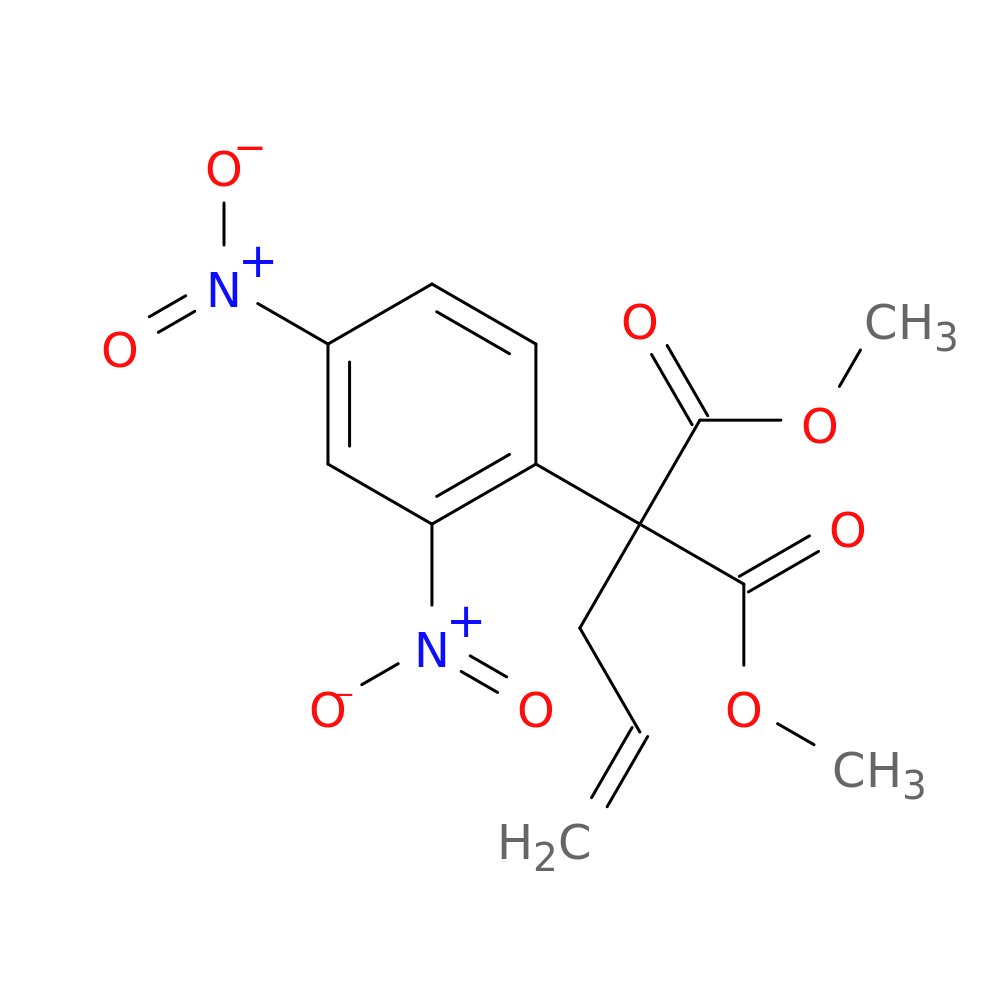 1,3-dimethyl 2-(2,4-dinitrophenyl)-2-(prop-2-en-1-yl)propanedioate