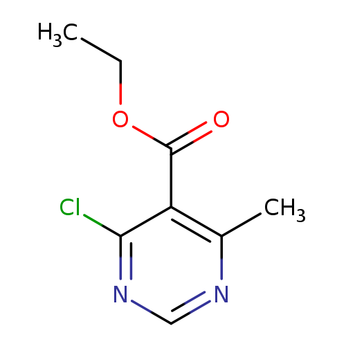 5-Pyrimidinecarboxylic acid, 4-chloro-6-methyl-, ethyl ester