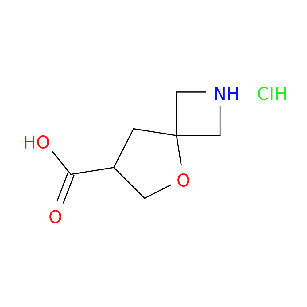 5-oxa-2-azaspiro[3.4]octane-7-carboxylic acid hydrochloride