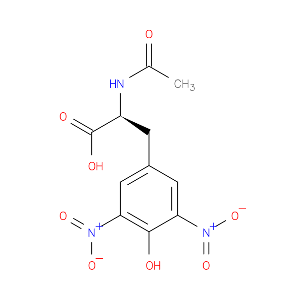 (2S)-2-acetamido-3-(4-hydroxy-3,5-dinitrophenyl)propanoic acid