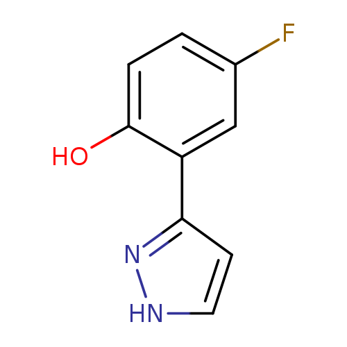 Phenol, 4-fluoro-2-(1H-pyrazol-3-yl)-