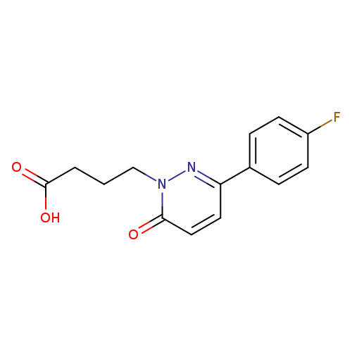 4-[3-(4-Fluorophenyl)-6-oxopyridazin-1(6H)-yl]butanoic acid