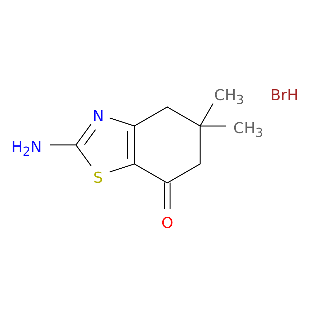 2-Amino-5,5-dimethyl-5,6-dihydro-4h-benzothiazol-7-one HBr