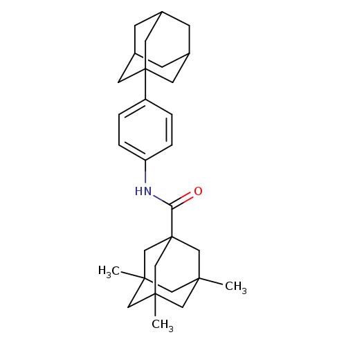 N-[4-(adamantan-1-yl)phenyl]-3,5,7-trimethyladamantane-1-carboxamide