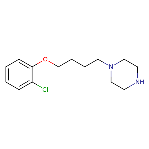 1-[4-(2-chlorophenoxy)butyl]piperazine