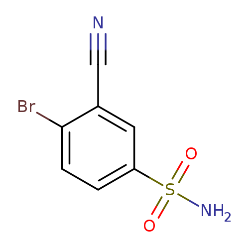 4-Bromo-3-cyanobenzenesulfonamide