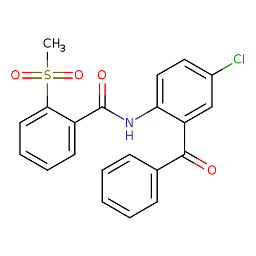 N-(2-benzoyl-4-chlorophenyl)-2-methanesulfonylbenzamide