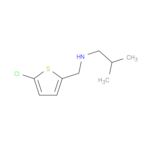 [(5-chlorothiophen-2-yl)methyl](2-methylpropyl)amine
