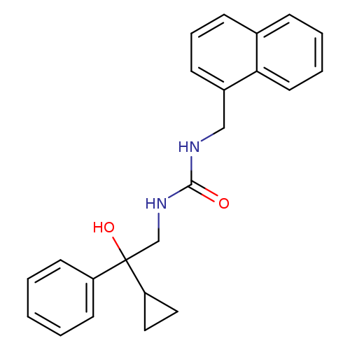 1-(2-cyclopropyl-2-hydroxy-2-phenylethyl)-3-[(naphthalen-1-yl)methyl]urea