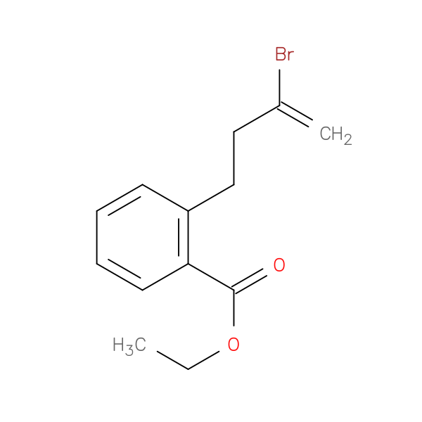 2-Bromo-4-(2-carboethoxyphenyl)-1-butene