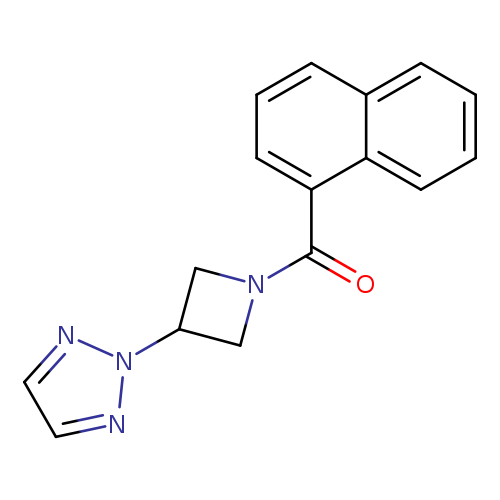 2-[1-(naphthalene-1-carbonyl)azetidin-3-yl]-2H-1,2,3-triazole