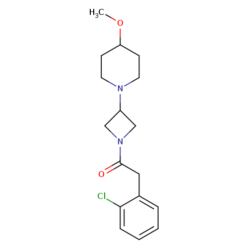 2-(2-chlorophenyl)-1-[3-(4-methoxypiperidin-1-yl)azetidin-1-yl]ethan-1-one