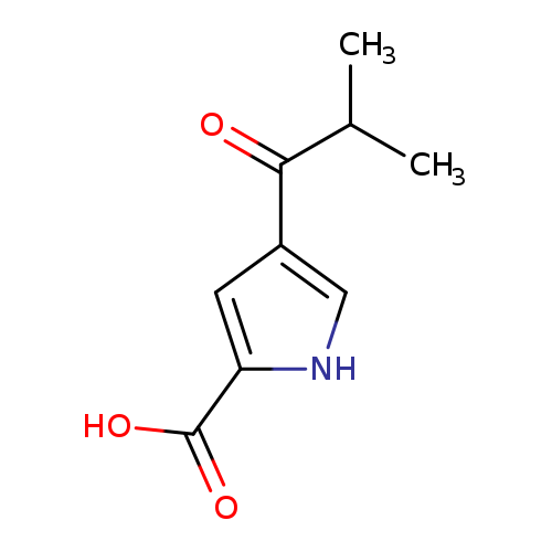 4-(2-methylpropanoyl)-1H-pyrrole-2-carboxylic acid