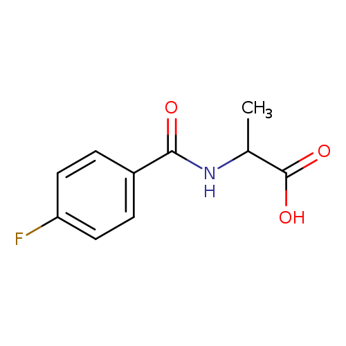 2-(4-Fluorobenzoyl)aminopropionic acid