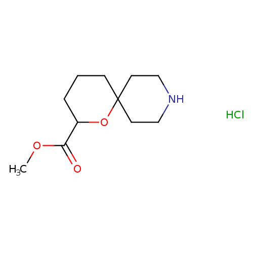 methyl 1-oxa-9-azaspiro[5.5]undecane-2-carboxylate hydrochloride