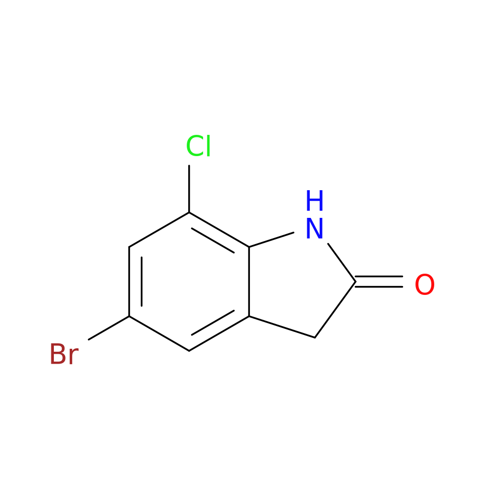 5-Bromo-7-chloro-1,3-dihydro-indol-2-one