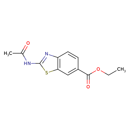 Ethyl 2-(acetylamino)-1,3-benzothiazole-6-carboxylate