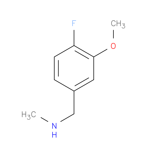 (4-Fluoro-3-methoxybenzyl)methylamine