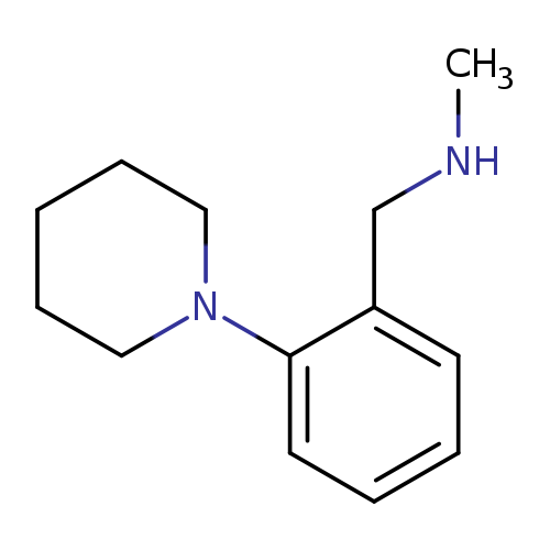 methyl({[2-(piperidin-1-yl)phenyl]methyl})amine