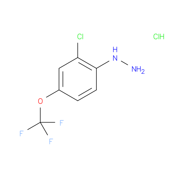 [2-chloro-4-(trifluoromethoxy)phenyl]hydrazine hydrochloride
