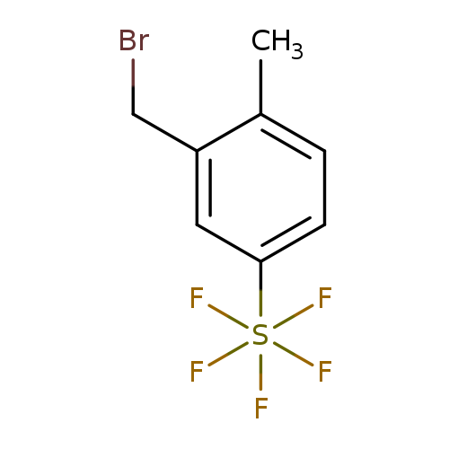 2-Methyl-5-(pentafluorosulfur)benzyl bromide
