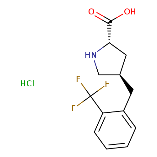 (2S,4R)-4-(2-(Trifluoromethyl)benzyl)pyrrolidine-2-carboxylic acid hydrochloride